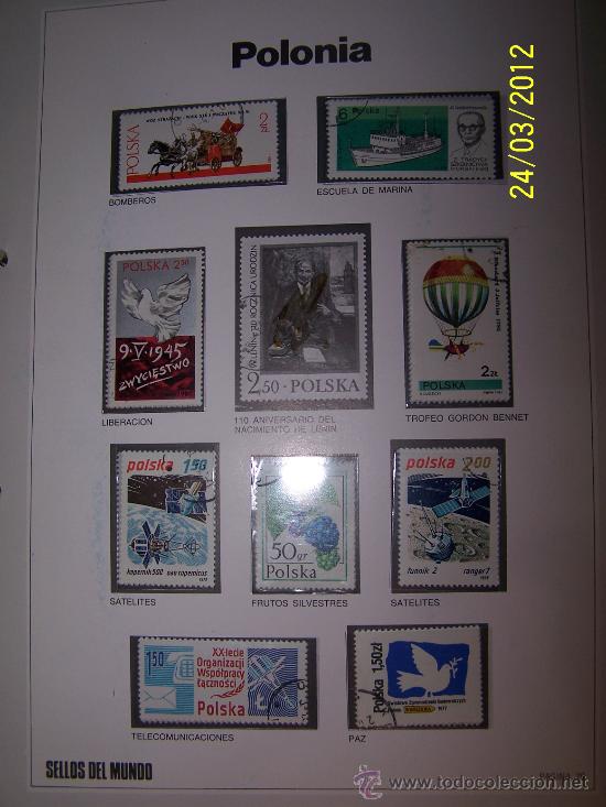 Sellos: POLONIA   10 SELLOS - Foto 1