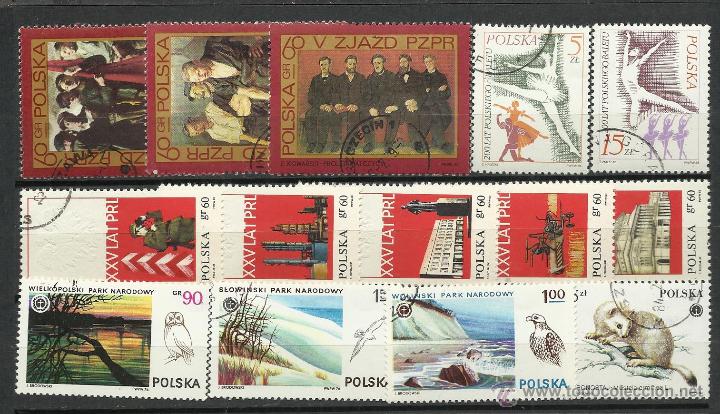 Sellos: LOTE DE SERIES DE POLONIA - Foto 1