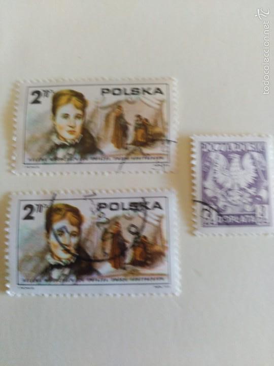 Sellos: 3 valores, usados. - Foto 1