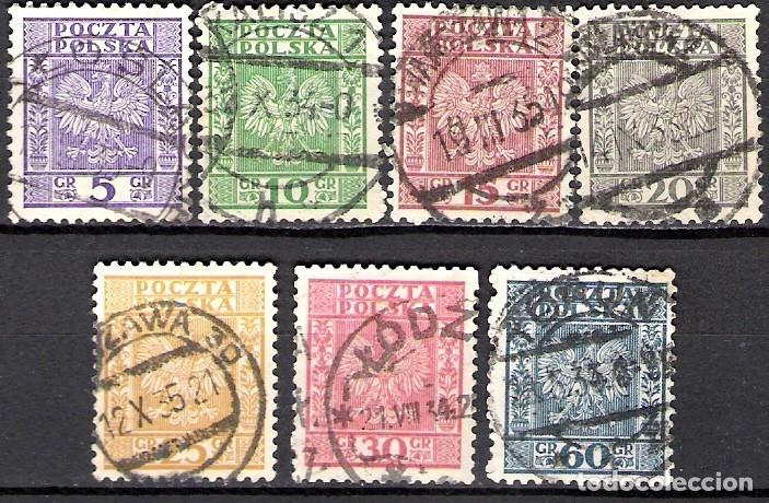 Sellos: POLONIA 1932 - USADO - Foto 1