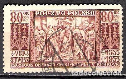 Sellos: POLONIA 1933 - USADO - Foto 1