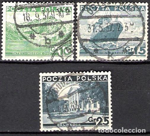 Sellos: POLONIA 1935 - USADO - Foto 1