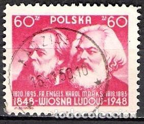 Sellos: POLONIA 1948 -.USADO - Foto 1