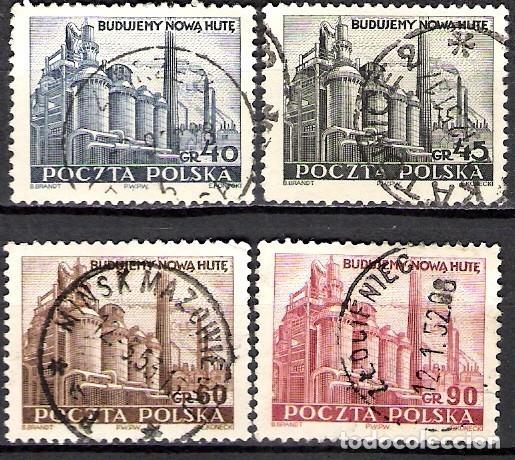Sellos: POLONIA 1951 - USADO - Foto 1