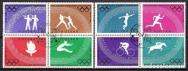Sellos: POLONIA 1960 - USADO - Foto 1