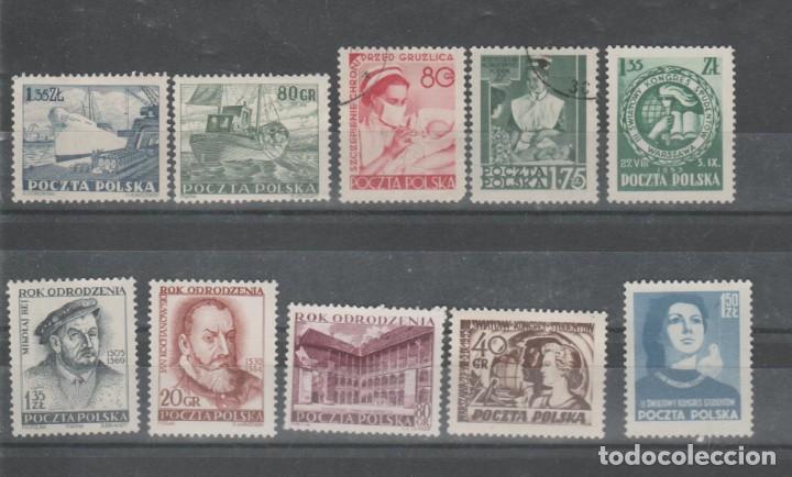 Sellos: POLONIA 1953 - Foto 1