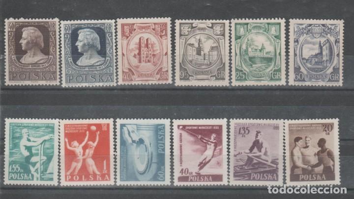 Sellos: POLONIA 1955 - Foto 1