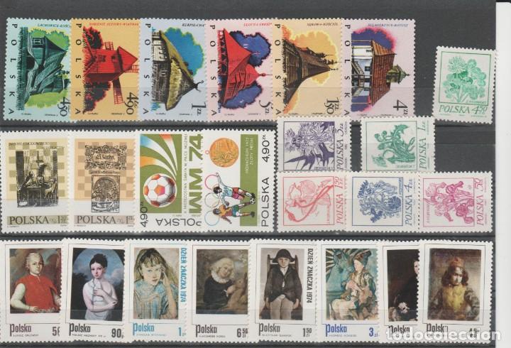 Sellos: POLONIA 1974 - Foto 1