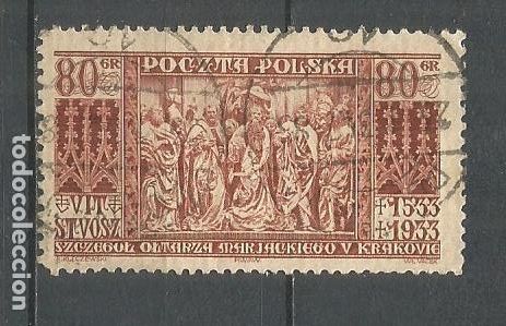 Sellos: POLONIA YVERT NUM. 366 USADO - Foto 1