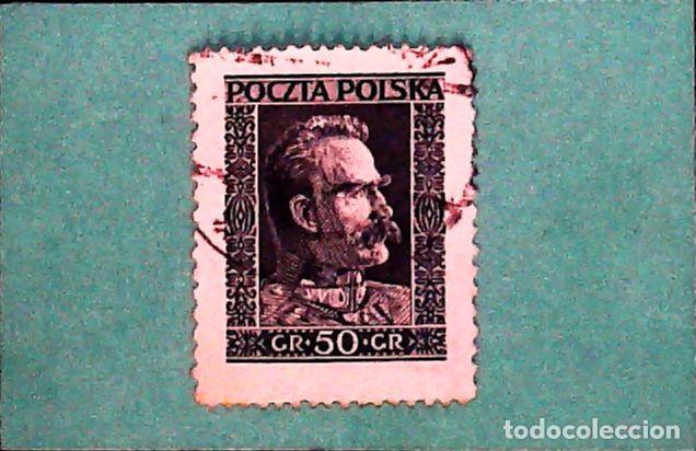 Sellos: Francobollo usato Polonia - Foto 1