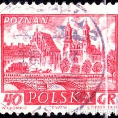 Sellos: 1960 - POLONIA - CIUDADES HISTORICAS - POZNAN - YVERT 1055. Lote 378597044