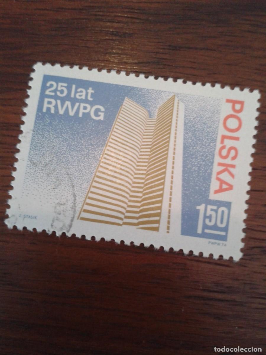 Sellos: Sello POLONIA A&ntilde;o 1974. Mi PL 2314. Edificio Comecon, Mosc&uacute; - Foto 1