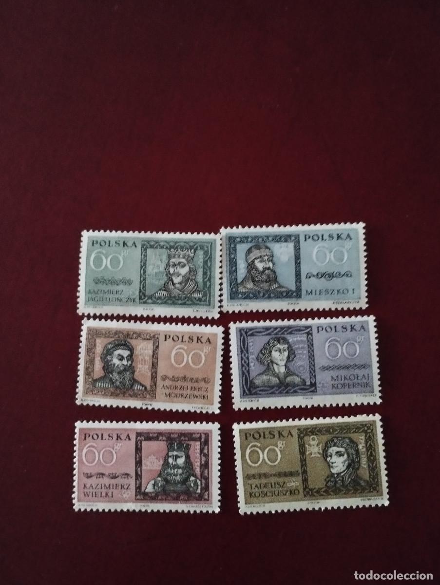Sellos: 6 Sellos de Polonia - Foto 1