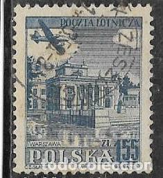 Sellos: POLONIA A&Eacute;REO YVERT 38 - Foto 1