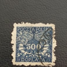 Sellos: POLONIA , 1919 , , MICHEL , PL P21X