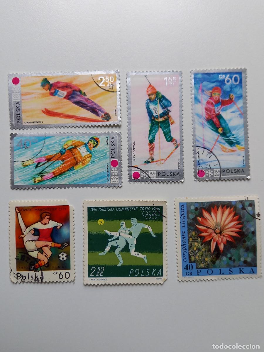 Sellos: 7 SELLOS POLONIA TEMATICA VARIADA - Foto 1