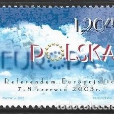 Sellos: POLONIA 3803** - AÑO 2003 - POLONIA Y LA UNION EUROPEA