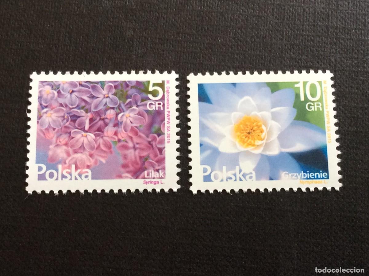 Sellos: POLONIA A&Ntilde;O 2015. FLORA - Foto 1