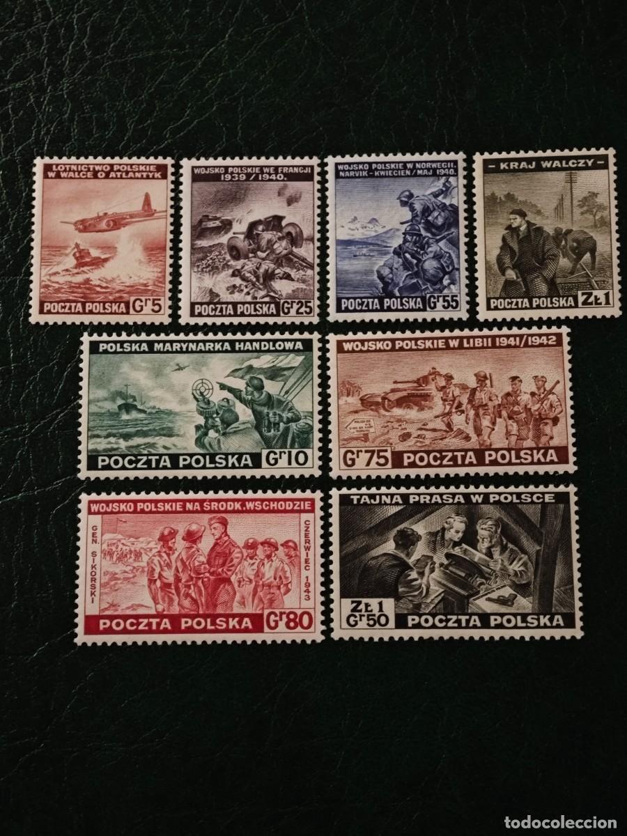 Sellos: 1943 Sellos de Polonia - Foto 1