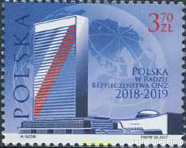 Sellos: 588097 MNH POLONIA 2017 EDIFICIO - Foto 1