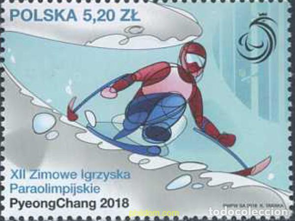Sellos: 596384 MNH POLONIA 2018 - Foto 1
