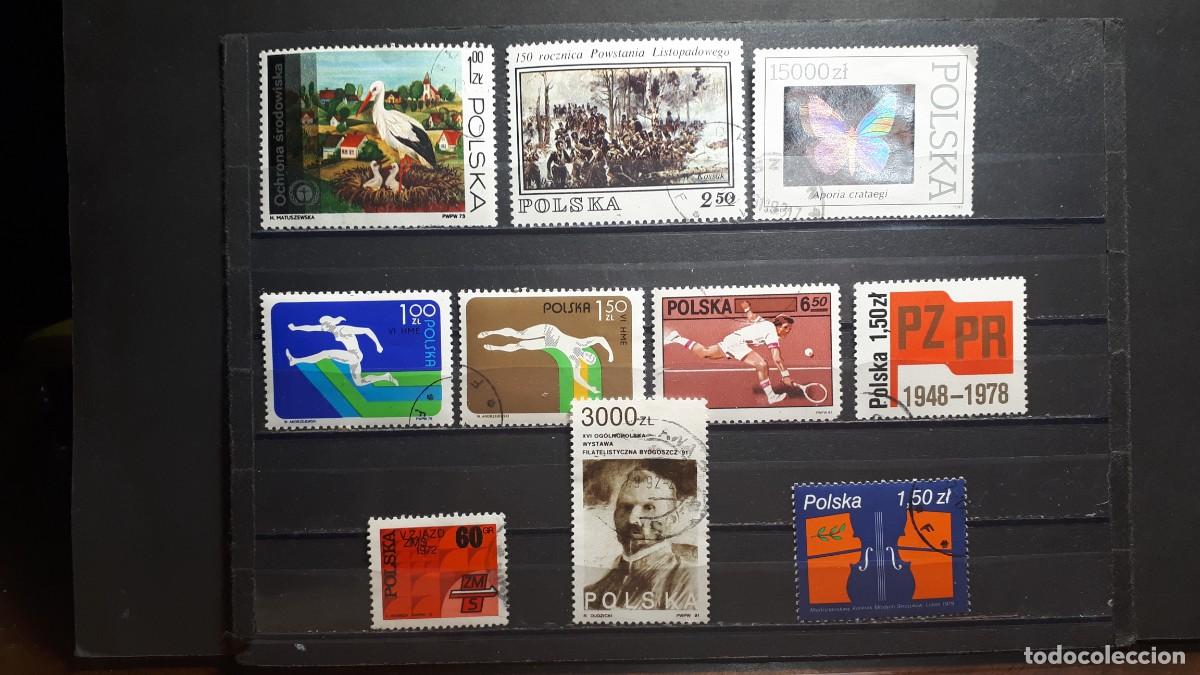 Sellos: POLONIA. &deg;. A catalogar 10 sellos - Foto 1