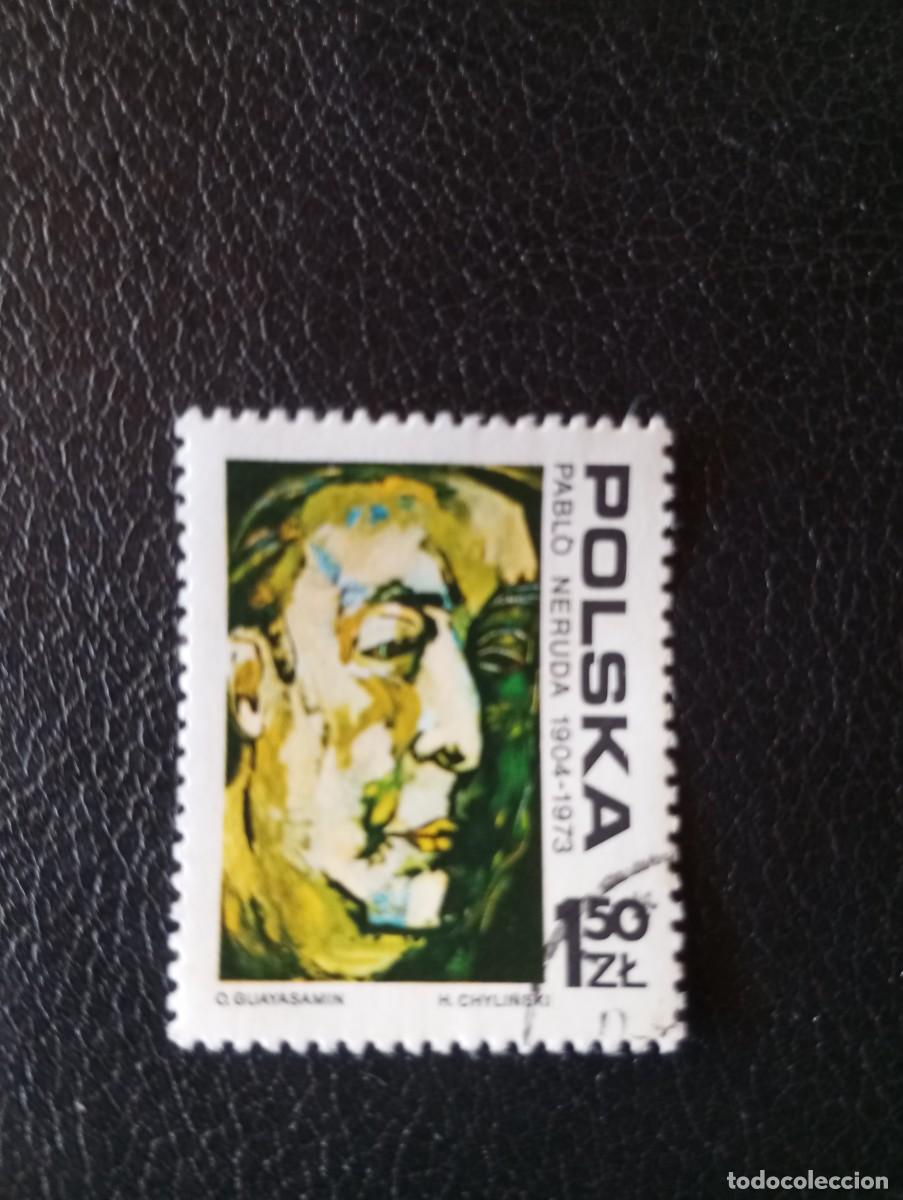 Sellos: POLONIA, 73, PABLO NERUDA - Foto 1