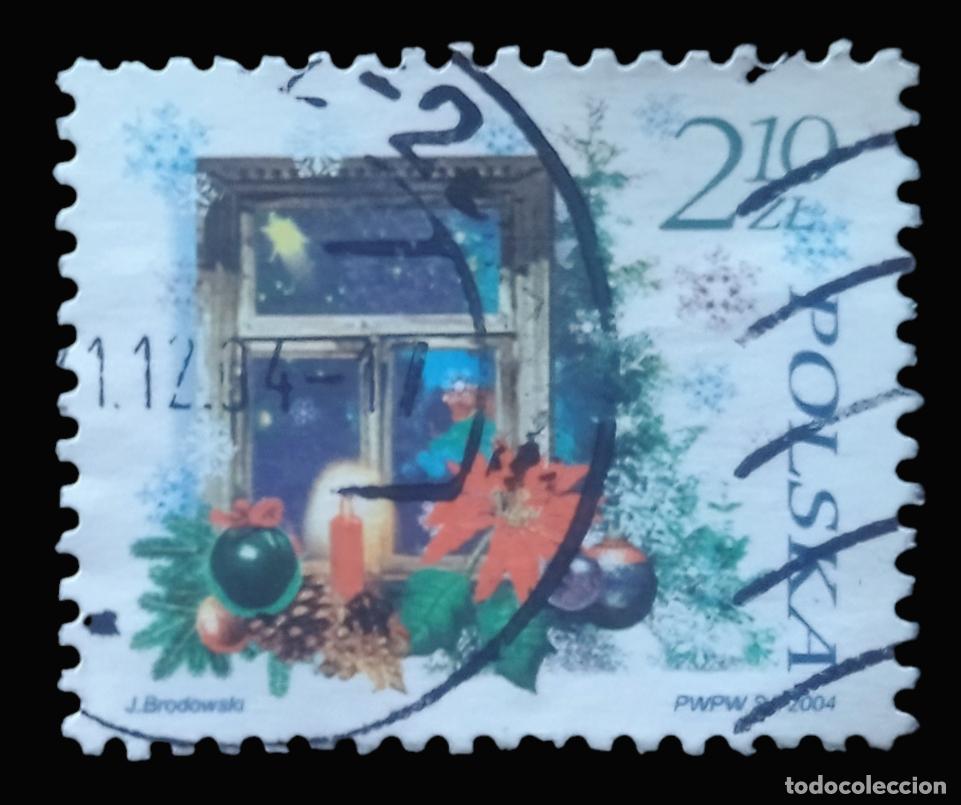 Sellos: POLONIA 2004 Navidad. USADO. - Foto 1