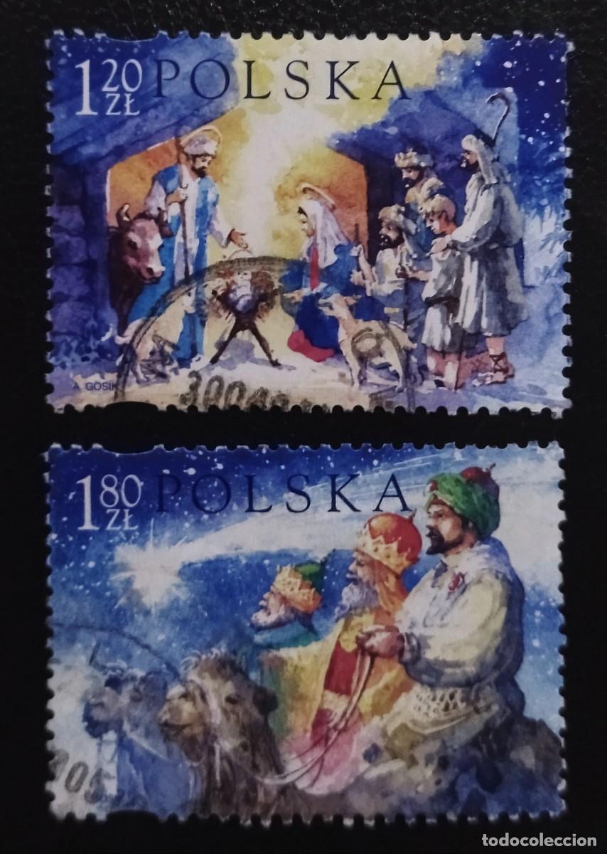 Sellos: POLONIA 2003 Navidad. USADO. - Foto 1