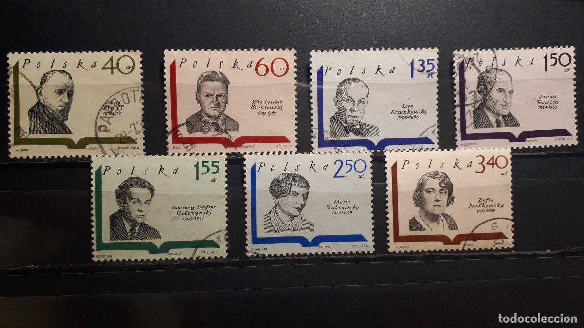 Sellos: POLONIA. A&Ntilde;O 1969. &deg;. YVERT 1829/35