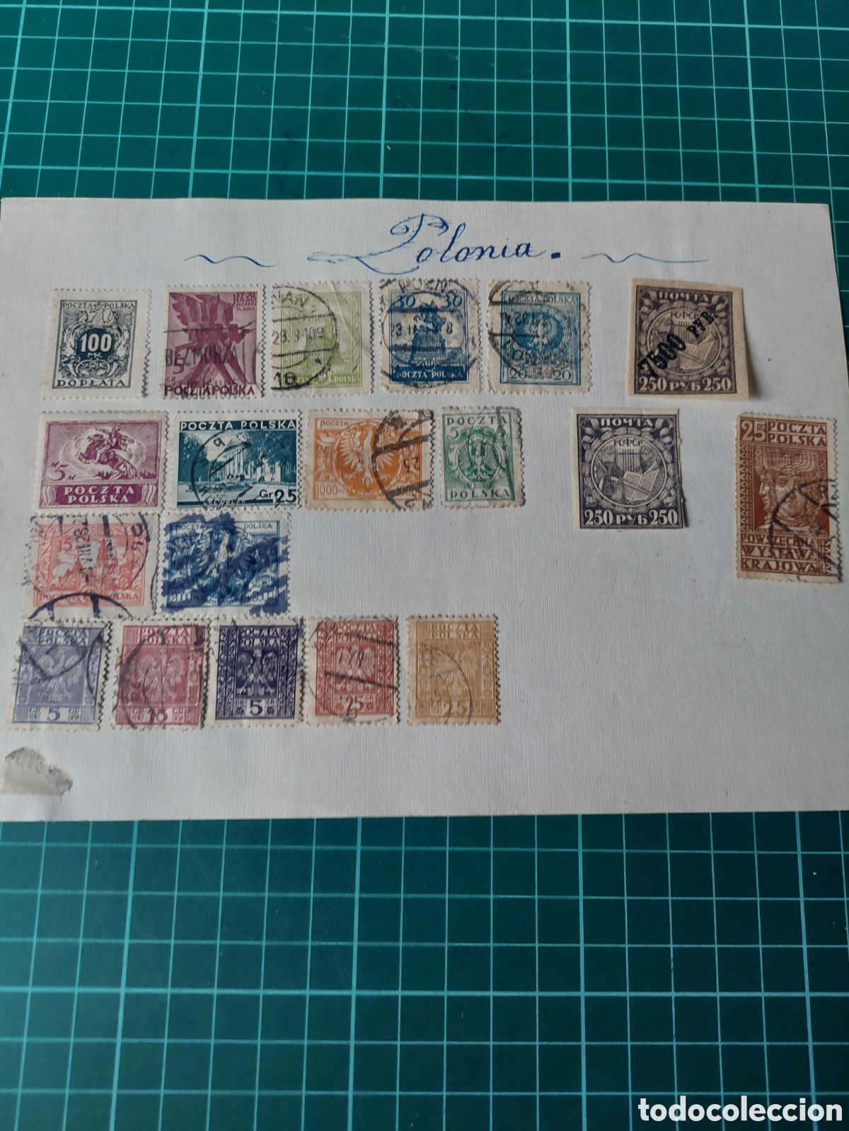 Sellos: LOTE SELLOS ANTIGUOS POLONIA CHARNELA