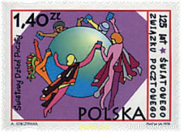 Sellos: 67921 MNH POLONIA 1999 125 ANIVERSARIO DE LA UPU