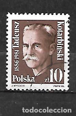 Sellos: 1986: Cent. del nacimiento de Tadeusz Kotarbinski, 1886 - 1981.