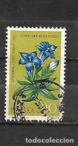 Sellos: 1962: Flora protegida - Genciana clusi (usado)