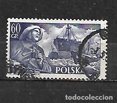 Sellos: 1956: Marina mercante - Fryderyk Chopin y Rudenia (usado)