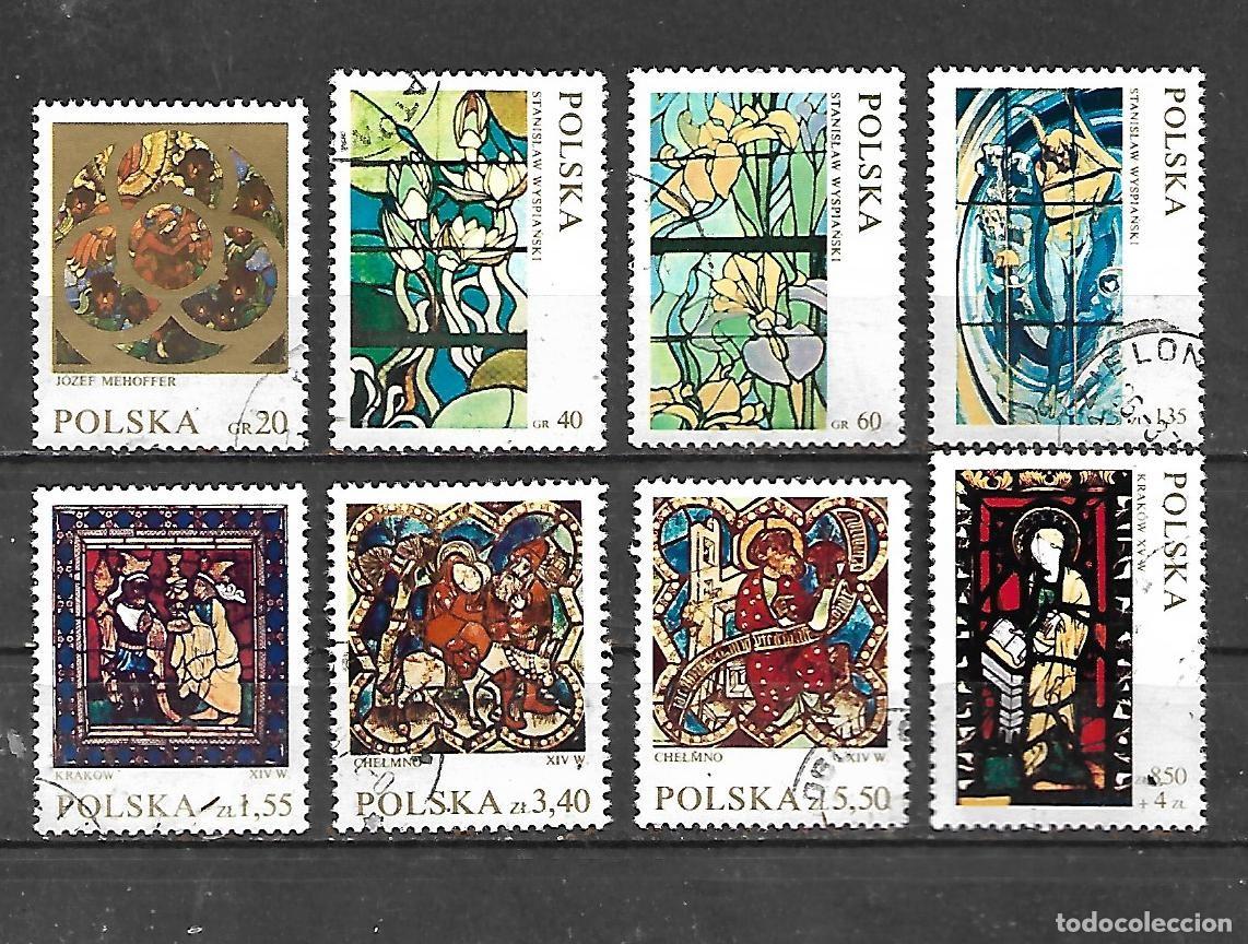 Sellos: 1971: Serie &rdquo;Vidrieras&rdquo; CTOVidrieras