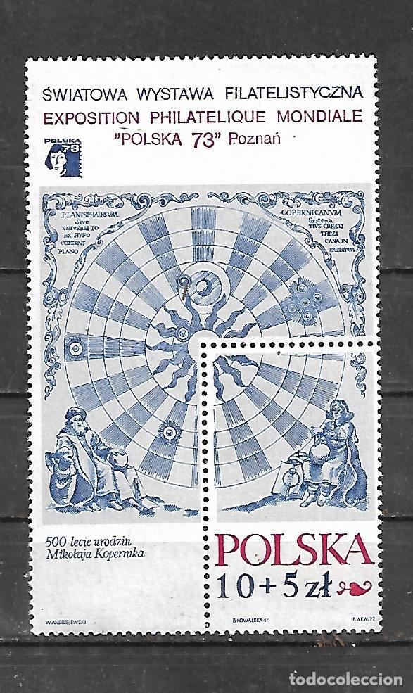 Sellos: 1972: Hoja Souvenir V Centenario del nacimiento del astr&oacute;nomo Nicol&aacute;s Cop&eacute;rnico (MNH**)