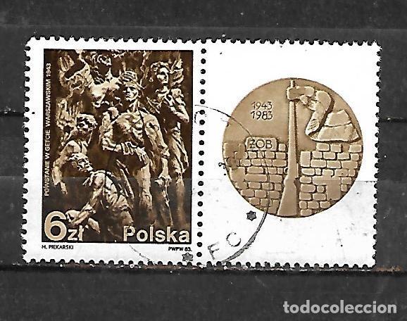 Sellos: 1983: XL Aniversario de la revuelta del gueto de Varsovia (CTO)