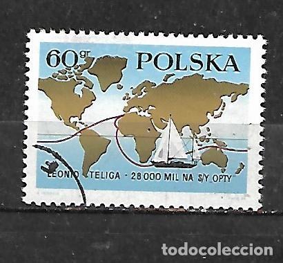 Sellos: 1969: Vuelta al mundo de Leonid Teliga en su velero, solo sin ayuda (CTO)