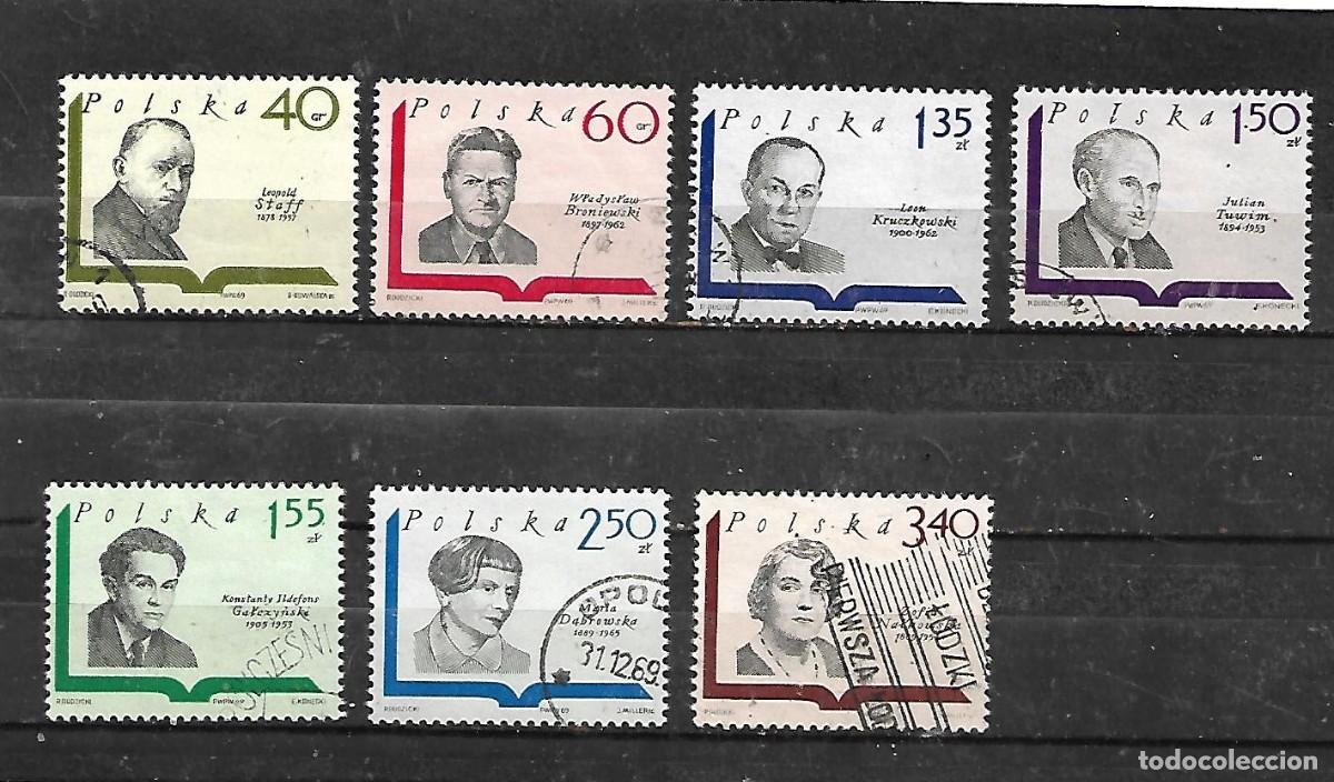 Sellos: 1969: Serie &rdquo;Escritores polacos&rdquo;