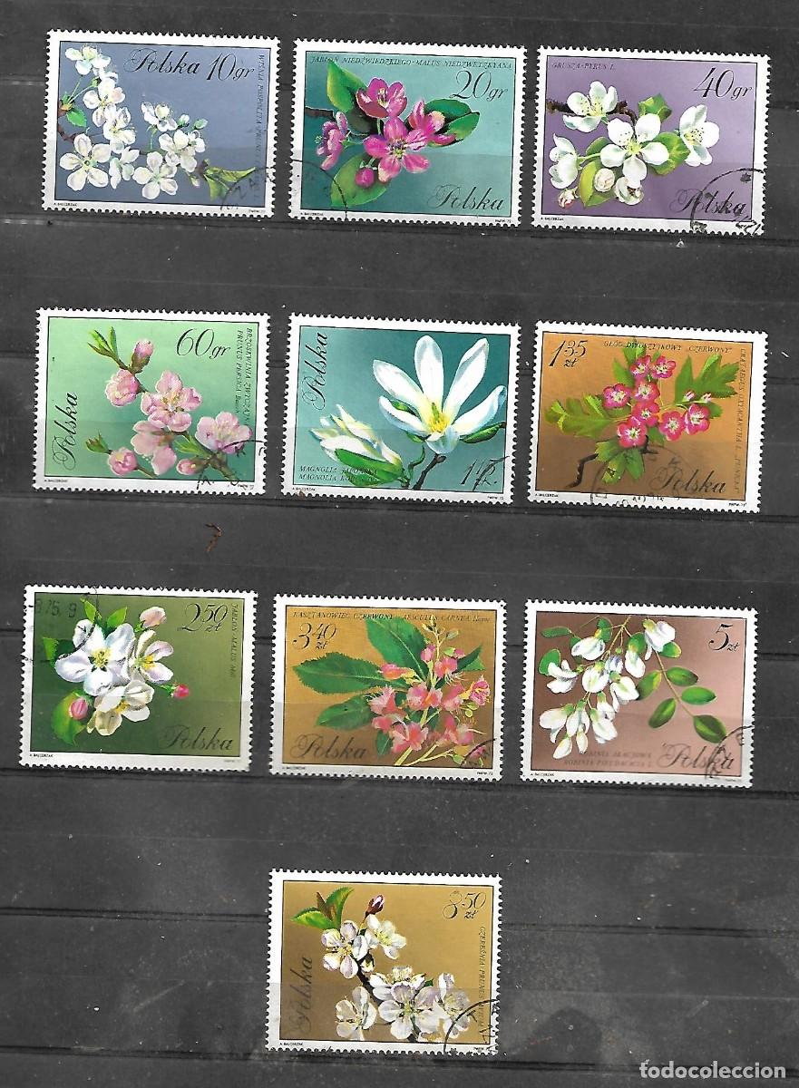 Sellos: 1971: Serie &rdquo;&Aacute;rboles en flor&rdquo; (CTO)