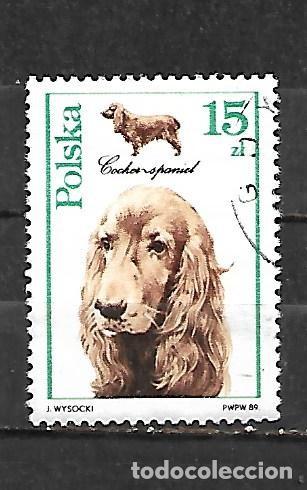 Sellos: 1989: Perros - Cocker Spaniel (CTO)