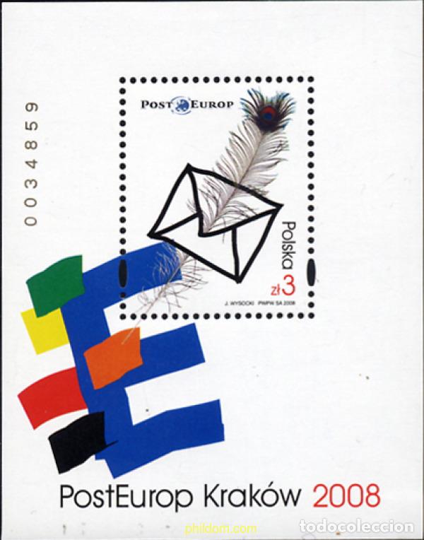 Sellos: 215751 MNH POLONIA 2008 POSTEUROP