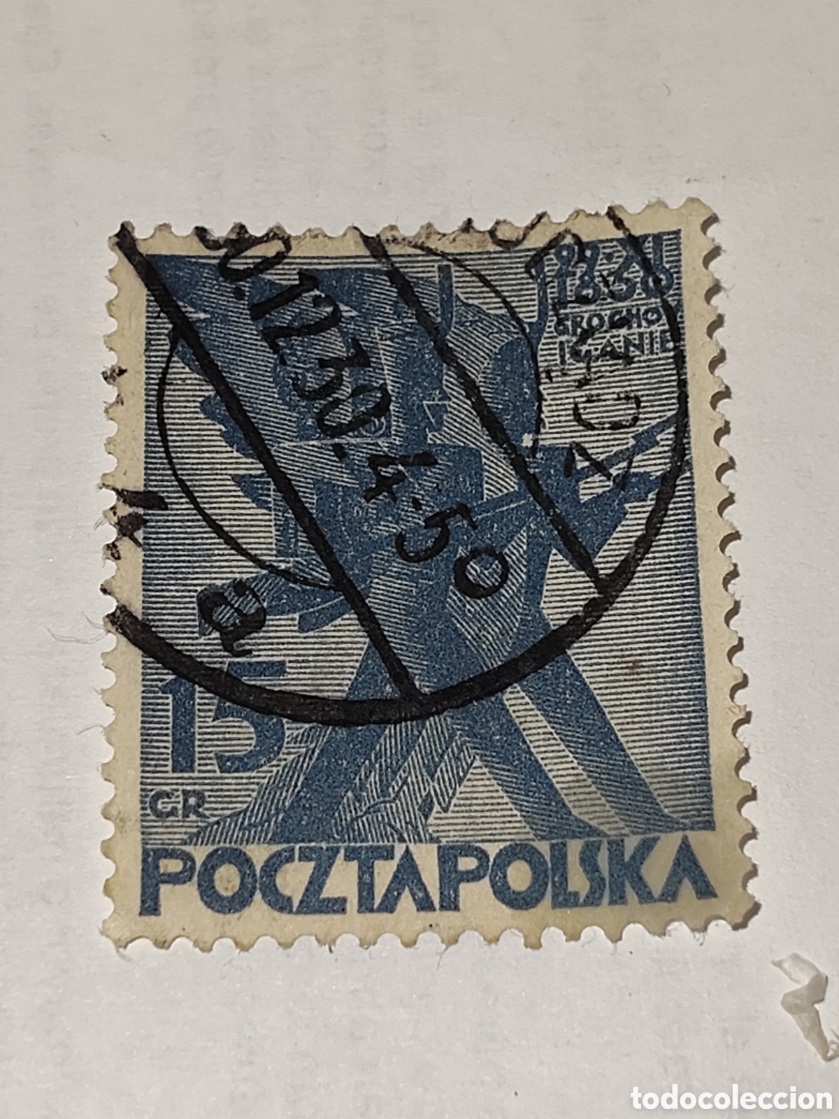 Sellos: Sello de Polonia Tema industrial o de trabajo 1930 usado