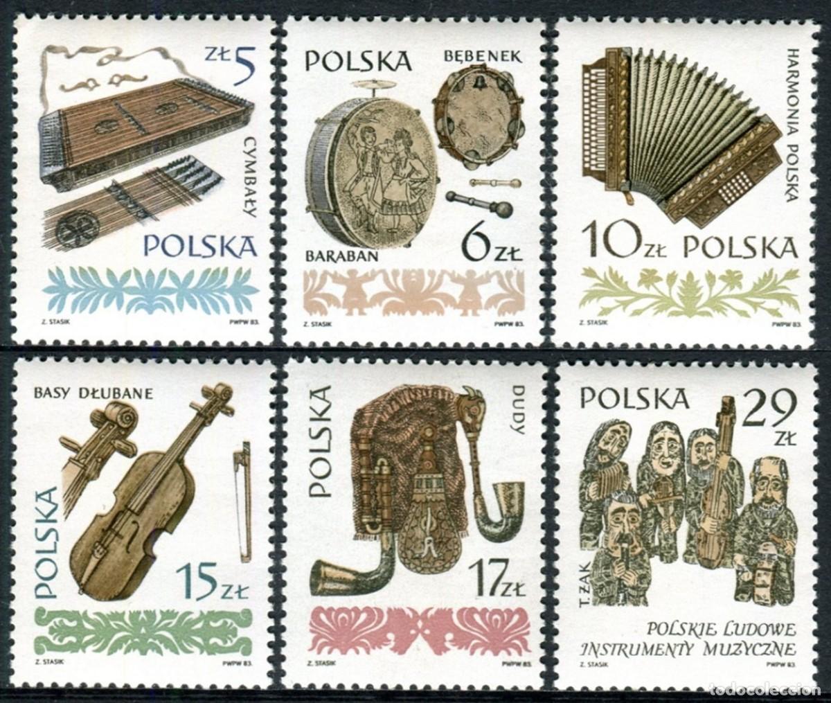 Sellos: SELLOS** POLONIA 1984, YT 2711/ 16