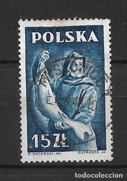 Sellos: polonia 1947 scott 415 usado - 12/4