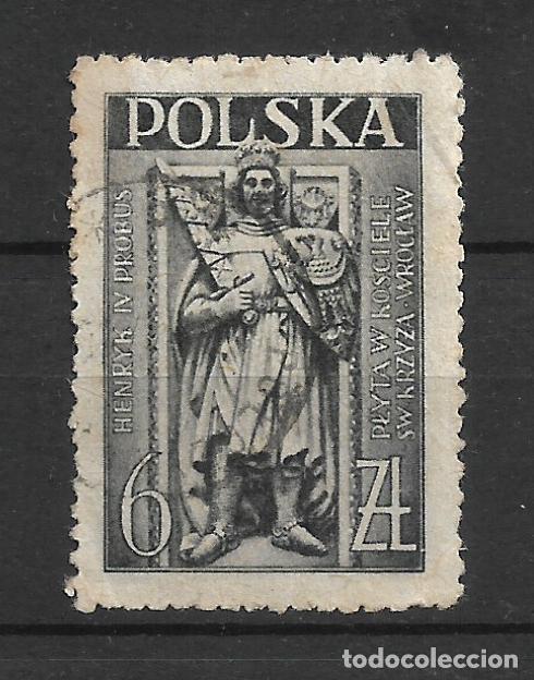 Sellos: polonia 1946 scott 394 usado - 12/4