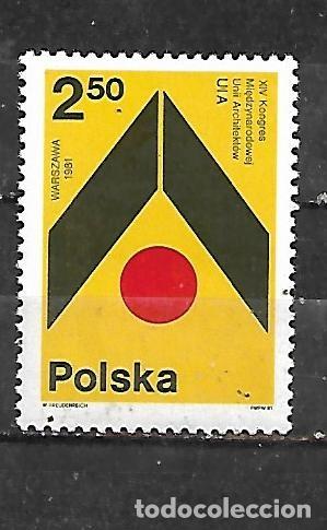Sellos: 1981: Congreso de la Uni&oacute;n Internacional de Arquitectos. Varsovia (MNH**)
