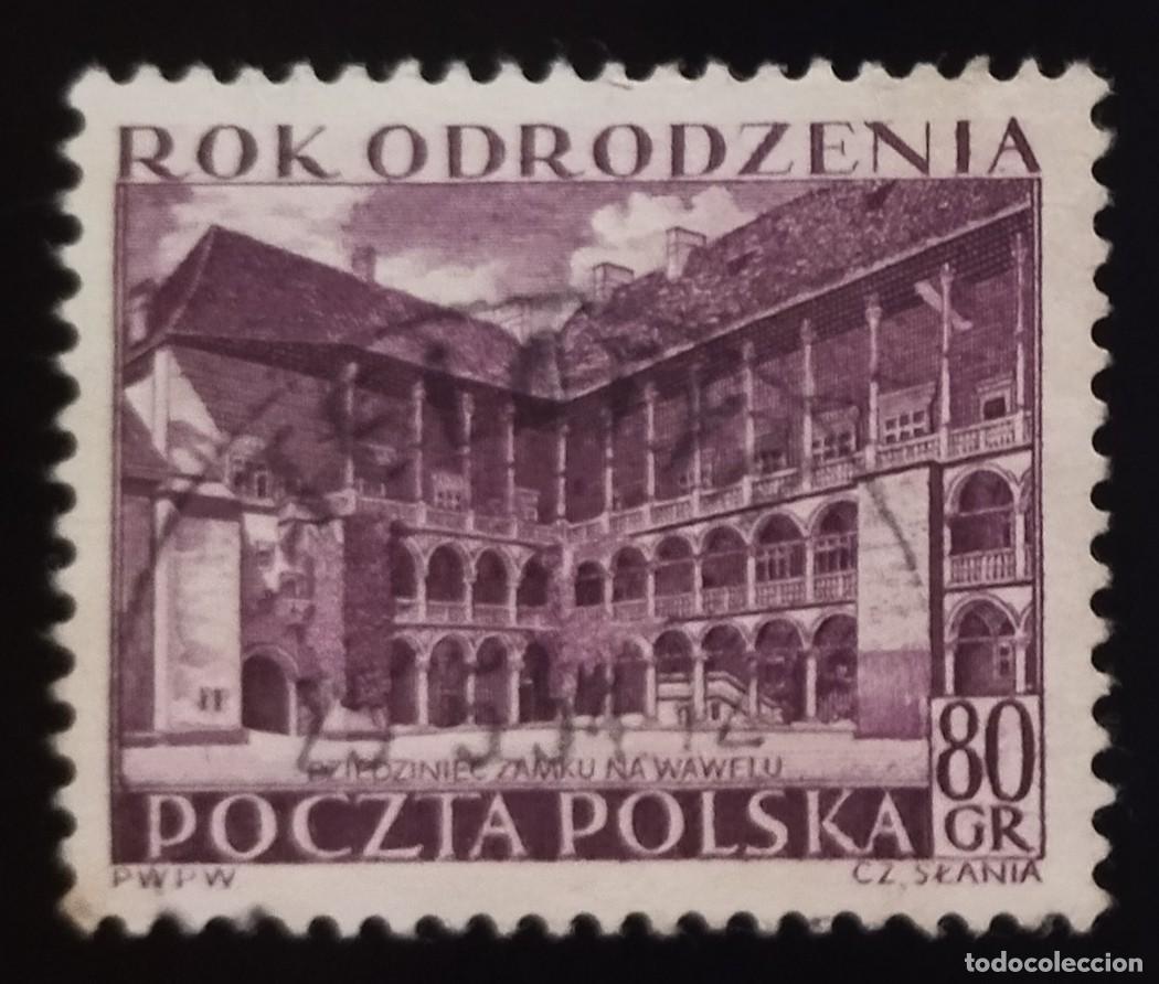 Sellos: POLONIA 1953 A&ntilde;o del renacimiento. USADO..