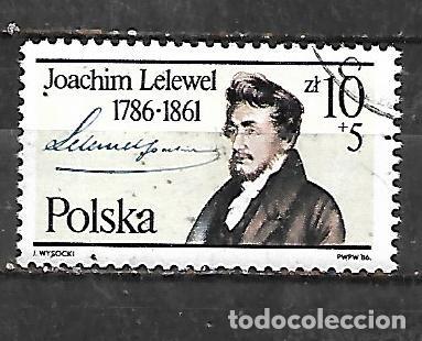 Sellos: 1986: Bicentenario del nacimiento del historiador Joachim Lelewel, 1786 - 1861 (CTO)